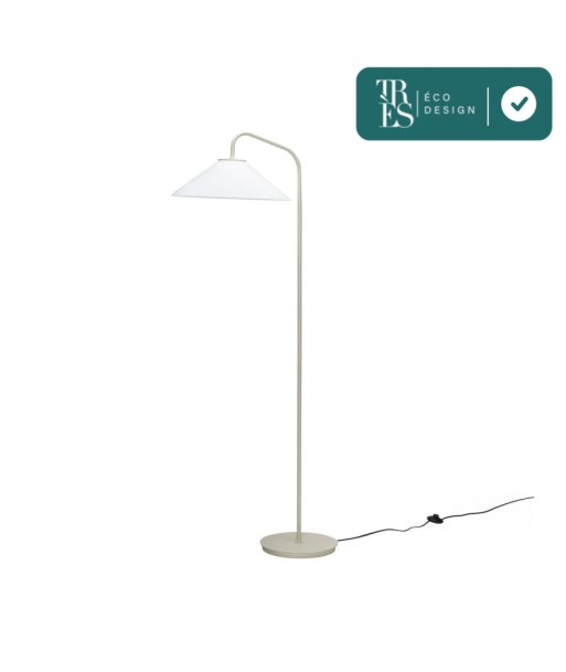 Lampadaire Solid avec abat jour en verre, Haut. 158cm meilleur choix