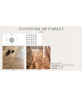 FLOWER SQUARE PARQUET store