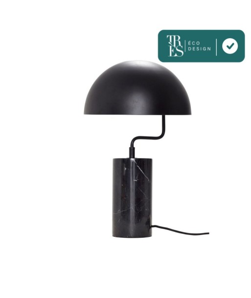 Lampe à poser Poise en marbre et métal rembourrage situé sous