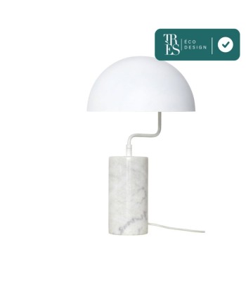 Lampe à poser Poise en marbre et métal rembourrage situé sous