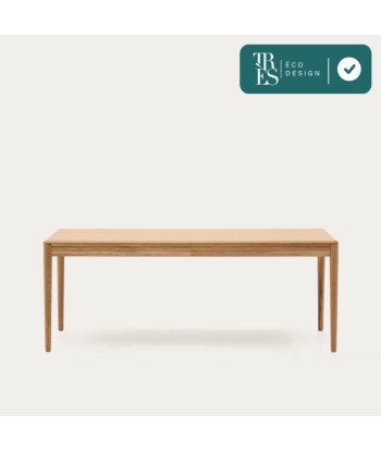 Table extensible Lenon placage et bois de chêne 200(280)x90 cm sur le site 