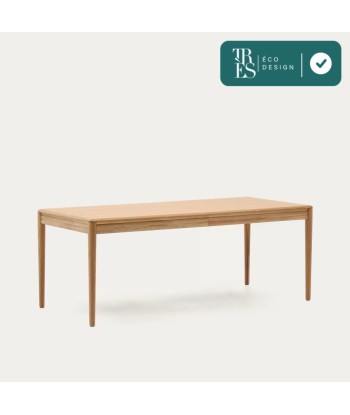 Table extensible Lenon placage et bois de chêne 200(280)x90 cm sur le site 