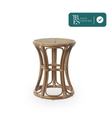 Tabouret Bella en rotin naturel livraison gratuite