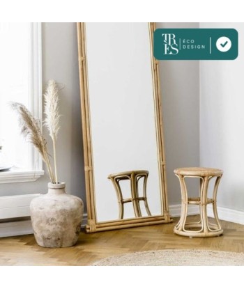 Tabouret Bella en rotin naturel livraison gratuite