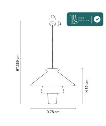 Suspension Ruche XL Dans la société mordern