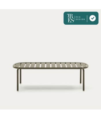 Table basse de jardin Joncols en aluminium -  Ø 110 x 62 cm pas cher