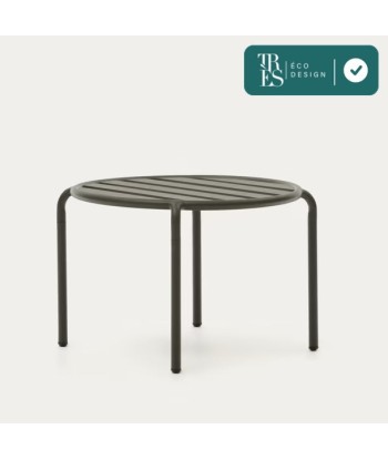 Table d'appoint de jardin Joncols en aluminium Ø 60 cm Comment ça marche