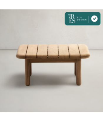 Table basse Turqueta en bois de teck FSC - 70 x 70 cm Les magasins à Paris