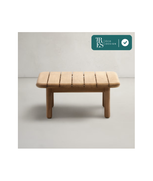 Table basse Turqueta en bois de teck FSC - 70 x 70 cm Les magasins à Paris