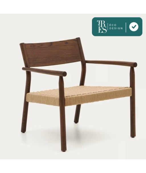 Fauteuil Yalia en bois de chêne FSC En savoir plus