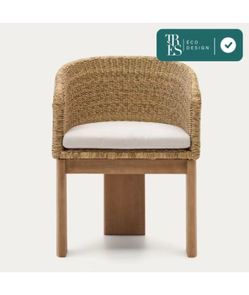 Chaise Xoriguer en rotin synthétique et bois d’eucalyptus FSC 50-70% off 