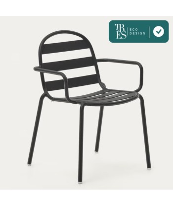 Chaise de jardin Joncols en aluminium offre 