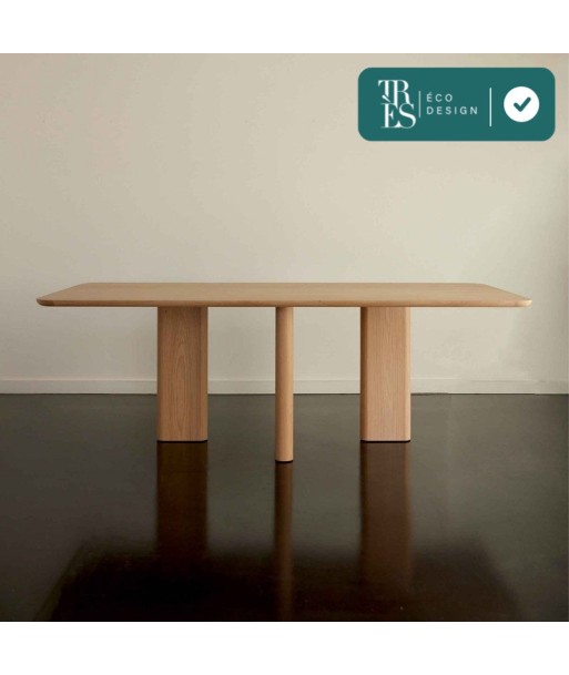 Table à manger rectangulaire "Joe"- Dim. 180 à 260 cm Par le système avancé 