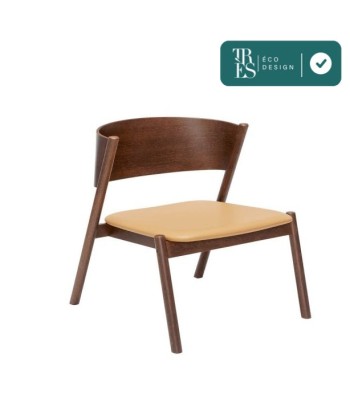 Fauteuil oblique en bois FSC Livraison rapide