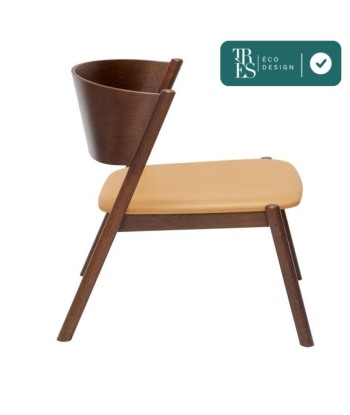 Fauteuil oblique en bois FSC Livraison rapide