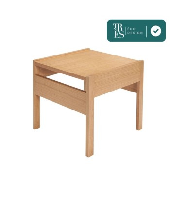 Table d’appoint Forma en bois de chêne de pas cher