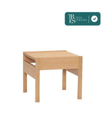 Table d’appoint Forma en bois de chêne de pas cher