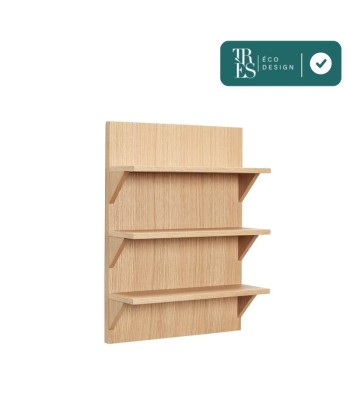 Etagère Straight en bois de chêne, Haut.54 cm chez Cornerstreet bien 