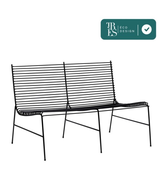 Banc String de jardin pour 2 personnes, Long. 122 cm ouvre sa boutique