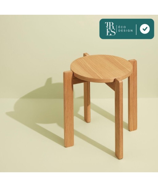 Tabouret Always en bois de chêne ouvre sa boutique