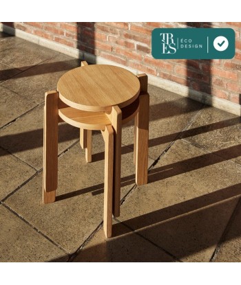 Tabouret Always en bois de chêne ouvre sa boutique